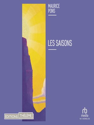 cover image of Les saisons